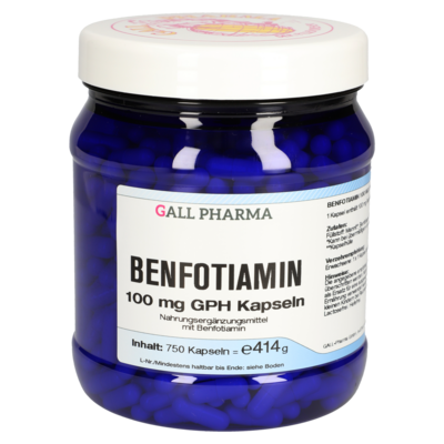 BENFOTIAMIN 100 mg GPH Kapseln