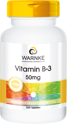 VITAMIN B3 50 mg Tabletten