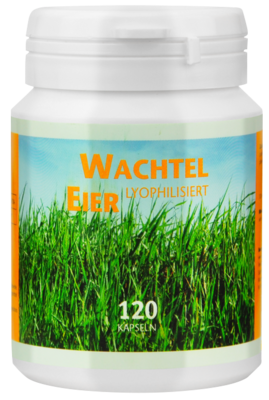 WACHTELEIER lyophilisiert Supplementa Kapseln