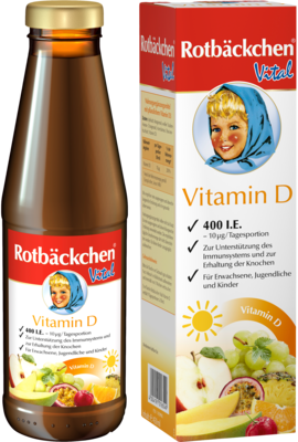 RABENHORST Rotbäckchen Vital Vitamin D 400 I.E.