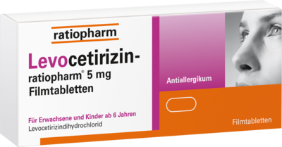 LEVOCETIRIZIN-ratiopharm 5 mg Filmtabletten