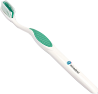 MIRADENT Carebrush ortho Zahnbürste weiß/grün