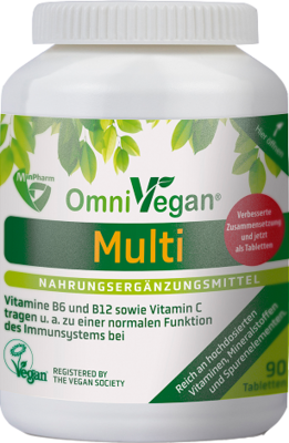 OMNIVEGAN Multi zertifiziert vegan Tabletten