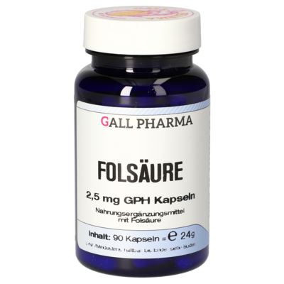 FOLSÄURE 2,5 mg GPH Kapseln