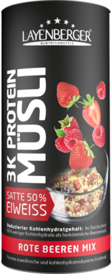 LAYENBERGER 3K Protein Müsli Rote Beeren Mix