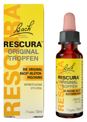 BACHBLÜTEN Original Rescura Tropfen m.Alkohol