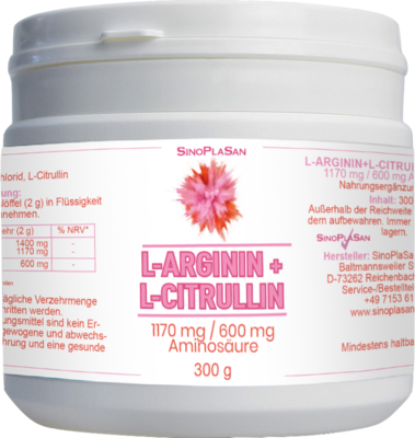 L-ARGININ/L-CITRULLIN Aminosäure Pulver