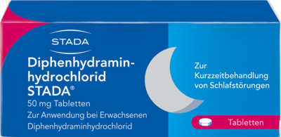 DIPHENHYDRAMINHYDROCHLORID STADA 50 mg Tabletten