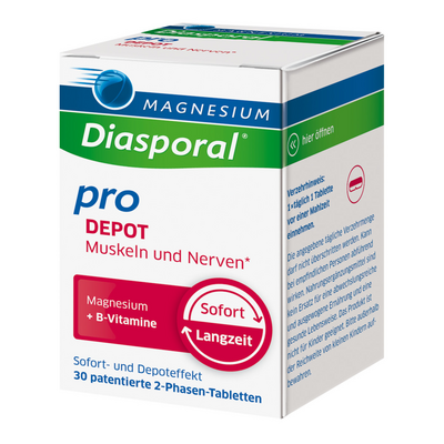 MAGNESIUM DIASPORAL pro B-Vit.DEPOT Musk.+Nerv.Tab