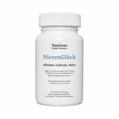 NIERENGLÜCK Silizium+Birke+Magnesium vegan Kapseln