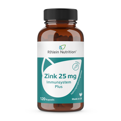 ZINK 25 mg Immunsystem Plus hochdosiert+vegan Kps.