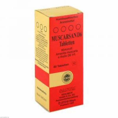 MUSCARSAN D 6 Tabletten