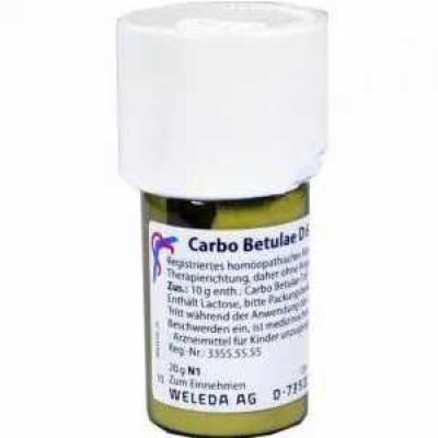 CARBO BETULAE D 6 Trituration