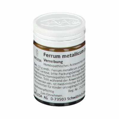 FERRUM METALLICUM PRAEPARATUM D 6 Trituration