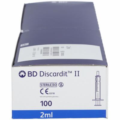 BD DISCARDIT II Spritze 2 ml