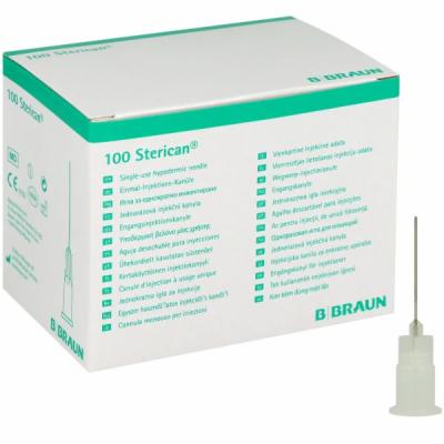 STERICAN Kanülen Luer-Lok 0,40x20 mm Gr.20 grau