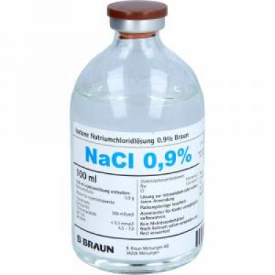 ISOTONISCHE NaCl 0,9% DELTAM.Injektion Glasfl.