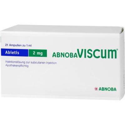 ABNOBAVISCUM Abietis 2 mg Ampullen