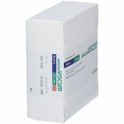 ABNOBAVISCUM Aceris 0,2 mg Ampullen