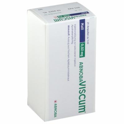 ABNOBAVISCUM Mali 0,02 mg Ampullen