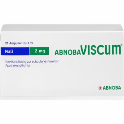 ABNOBAVISCUM Mali 2 mg Ampullen