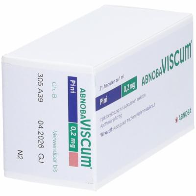 ABNOBAVISCUM Pini 0,2 mg Ampullen