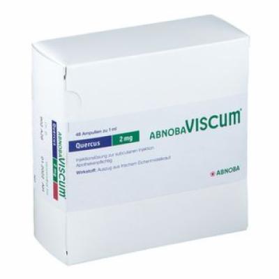 ABNOBAVISCUM Quercus 2 mg Ampullen