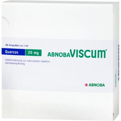 ABNOBAVISCUM Quercus 20 mg Ampullen