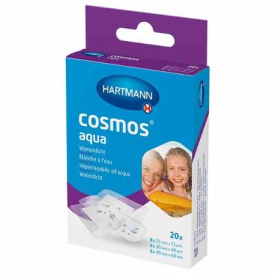 COSMOS aqua Pflasterstrips 3 Größen