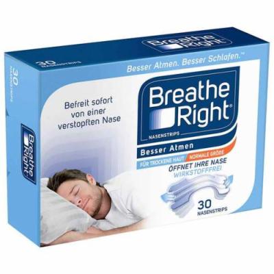 BESSER Atmen Breathe Right Nasenpfl.normal transp.