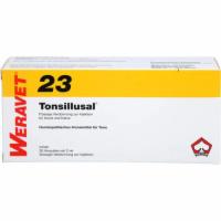 TONSILLUSAL 23 Ampullen f.Hunde/Katzen