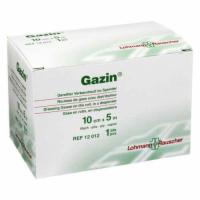 GAZIN Verbandmull 10 cmx5 m 4fach gerollt