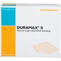 DURAMAX S 10x10 cm Superabsorber Silikonverband