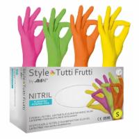 NITRIL HANDSCHUHE unste.puderfrei Gr.S Color Mix